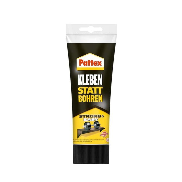 Pattex Montagekleber Kleben statt Bohren, starker Kraftkleber für sofortigen Halt, universell einset