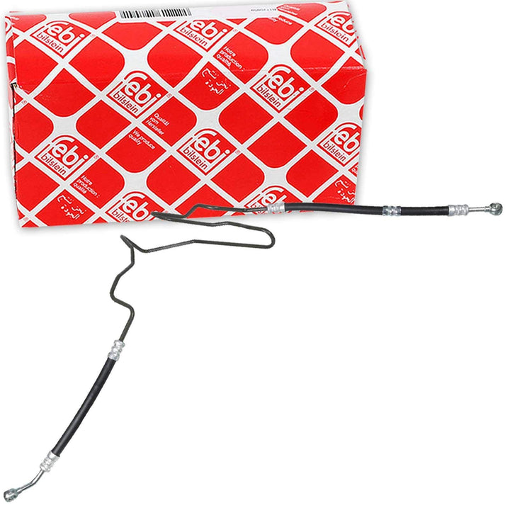 febi bilstein 36126 Servolenkungsschlauch Flügelpumpe zum Lenkgetriebe , 1 Stück