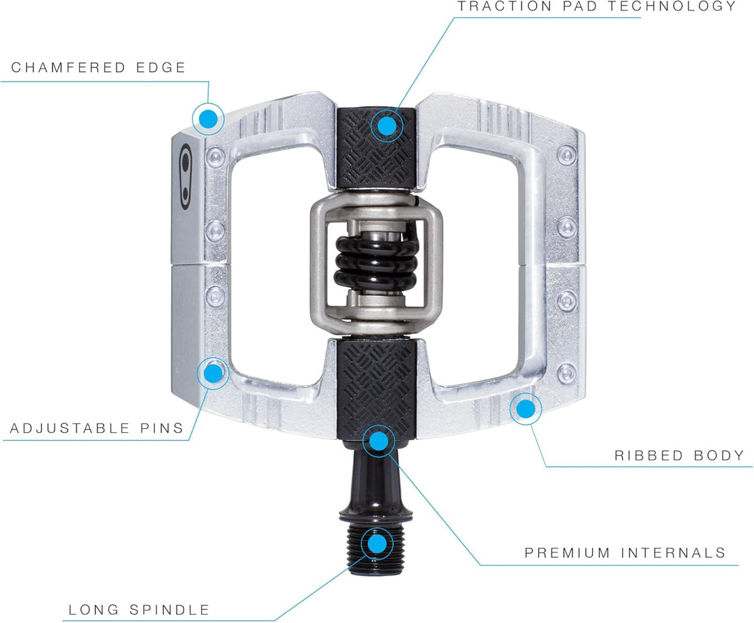 CRANKBROTHERS(クランクブラザーズ) ペダル マレットDH silberfarben, silberfarben