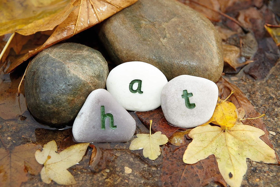 Yellow Door YD-10 Kleinbuchstaben-Alphabet-Kieselsteine