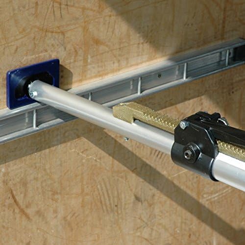 kuriershop 2 x Klemmbalken, Aluminium, 42 mm, verstellbar 1,68-2,05 m