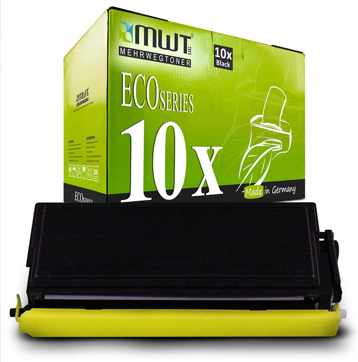 10x MWT Toner kompatibel für Brother Fax 4750 5750 8350 8360 8750 P PLT ersetzt TN6600