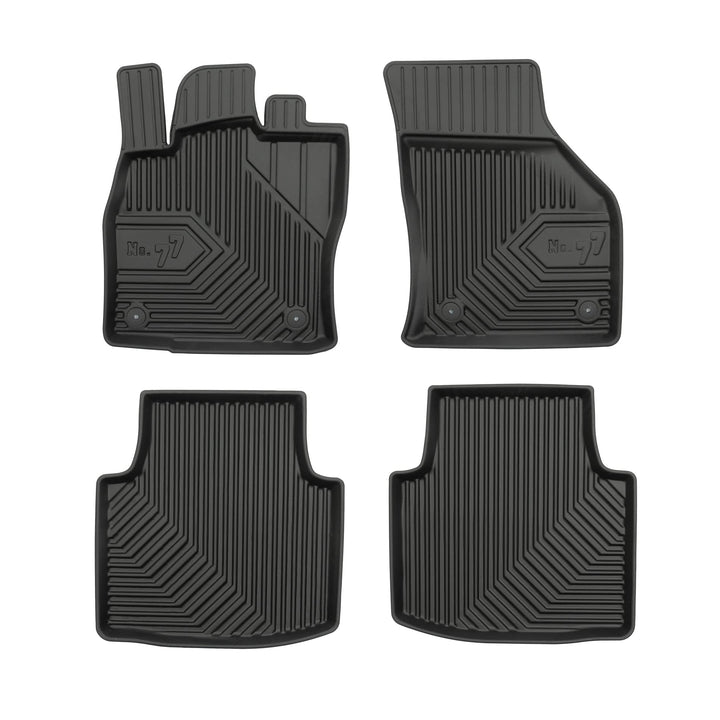 FROGUM No.77 Gummimatten Ganzjahresset von Auto Fussmatten Autofussmatten für Skoda Superb III ab 20