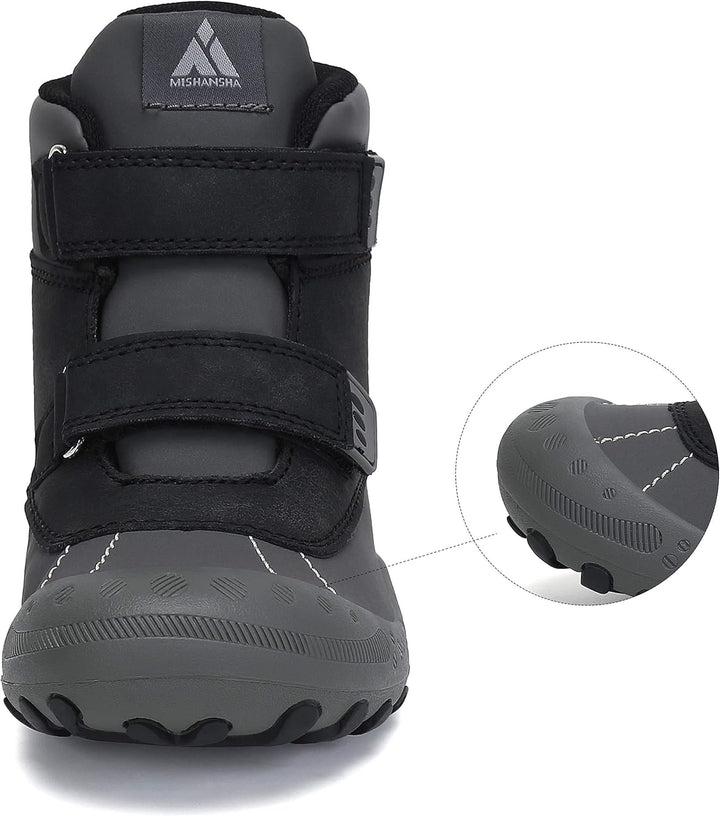 Mishansha Kinder Wanderschuhe Rutschfest Leicht Trekking Wanderstiefel für Jungen Mädchen Gr.24-38 S