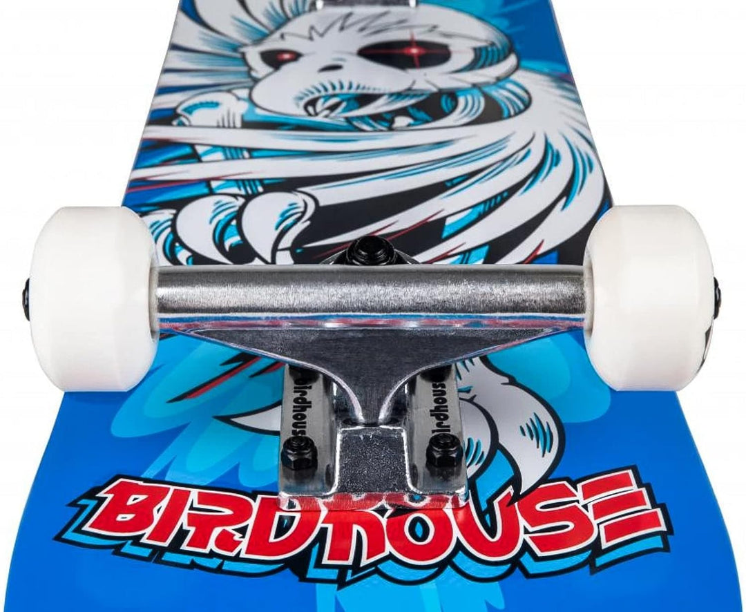 Birdhouse Stage 1 Hawk Spiral Factory Skateboard, 19,7 cm, Blau