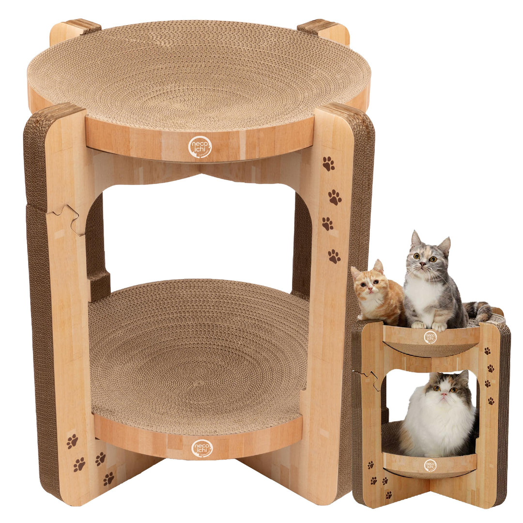 Cozy Kratzschale für Katzen, Grösse XL, b.Tower (Eiche) Large Tower Oak, Large Tower Oak