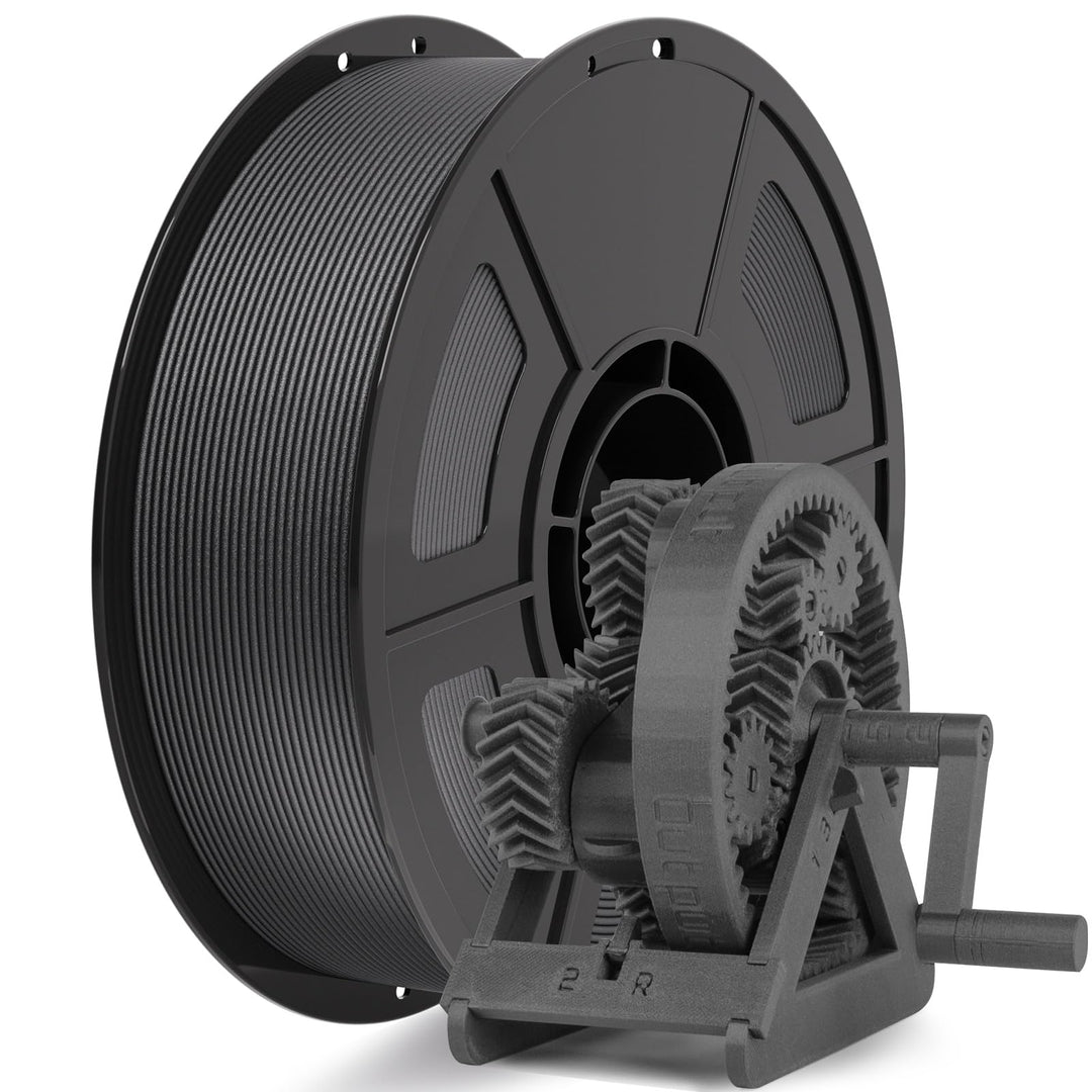 IEMAI PETG Carbon Fibre Filament 1.75 mm, 3D Printer Filament PETG, Carbon Fibre Filament 1.75 PETG