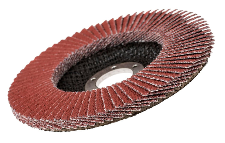 3M 51482 Cubitron II Fächerschleifscheibe 969F, 40+, flach, 125 mm, 22,23 mm (10-er Pack) 125mm 40+
