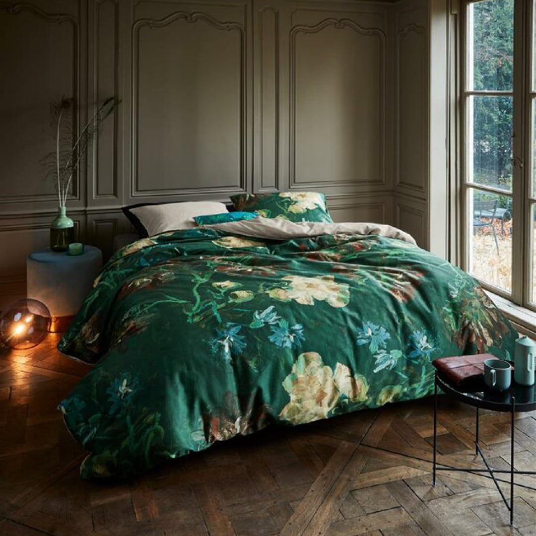 Beddinghouse beddengoed Van Gogh | Peonies Green - 135 x 200 cm