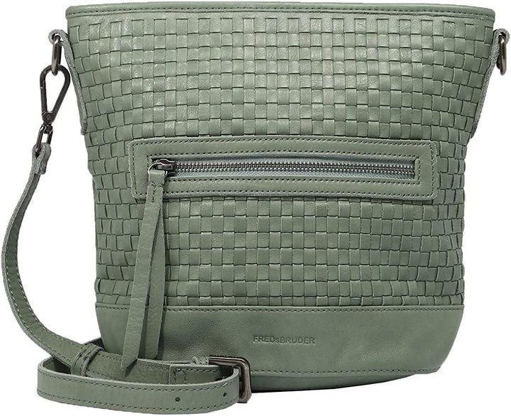 FREDsBRUDER Tasche Sunrise mit Label-Applikationen Einheitsgrösse Sea Green, Einheitsgrösse Sea Gree
