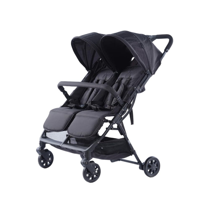 Novi Baby® Foss Go Duo, Zwillingsbuggy von Geburt an bis 15 kg (ca. 3 Jahre), extra grosser Korb, le