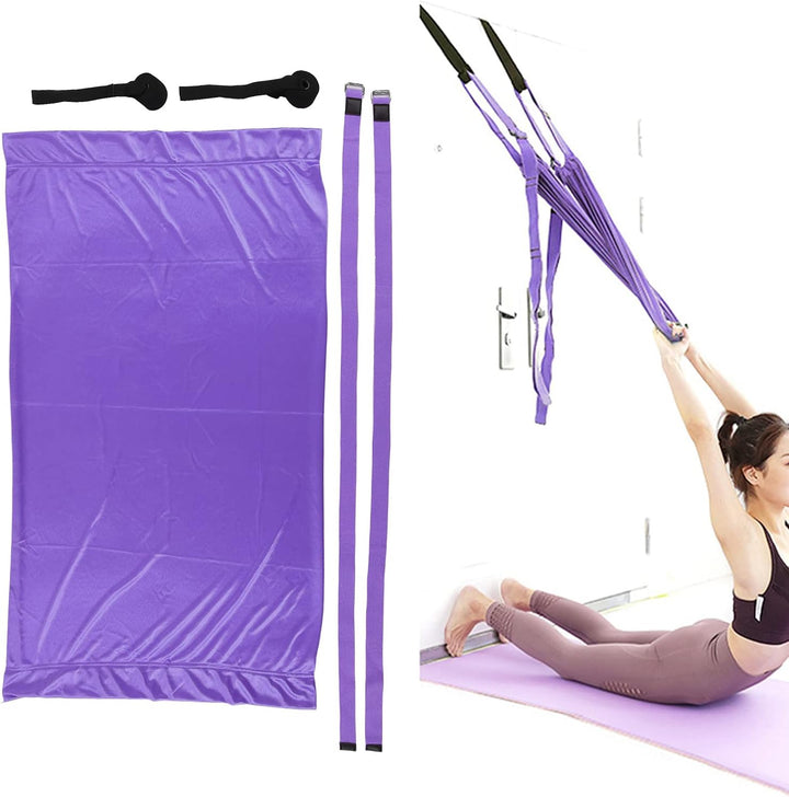 Natudeco Aerial Yoga Hängematte Yoga Training Schaukel Set Yoga Sling Inversionswerkzeug Aerial Flie