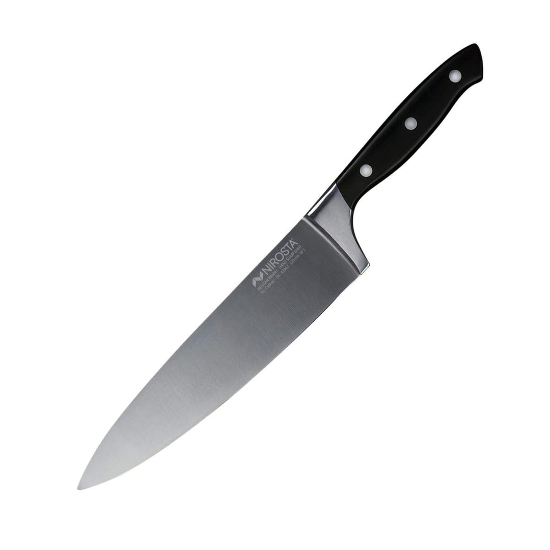 Nirosta Kochmesser Trinity 34 cm – Hochwertiger Edelstahl – Scharfes Messer in Profi-Qualität für Ob