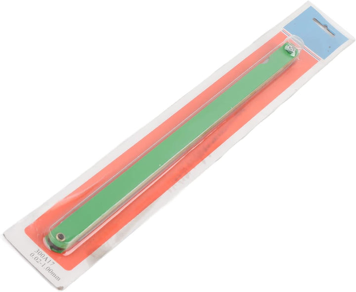 Gap Fühlerlehre Fülllehre, 300 Mm Fülllehre 17 Stück Metrisch 0,02-1 Mm Dicke Edelstahl Messwerkzeug