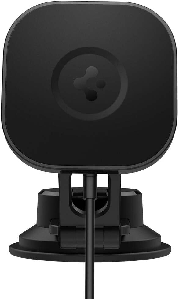 Spigen OneTap Pro 3 MagFit MagSafe Autohalterung Ladegerät, Magnetisches Kabelloses Auto Handyhalter