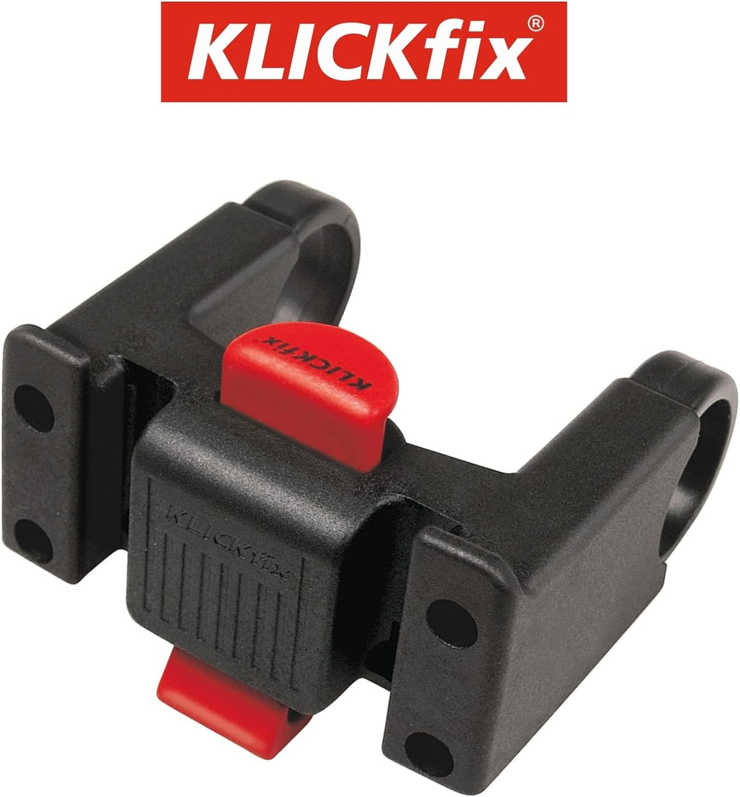 fixbag FB1146165 - Fahrrad-Umhängetasche mit Klickfix Adapterplatte + Lenker Adapter fürs Fahrrad, L