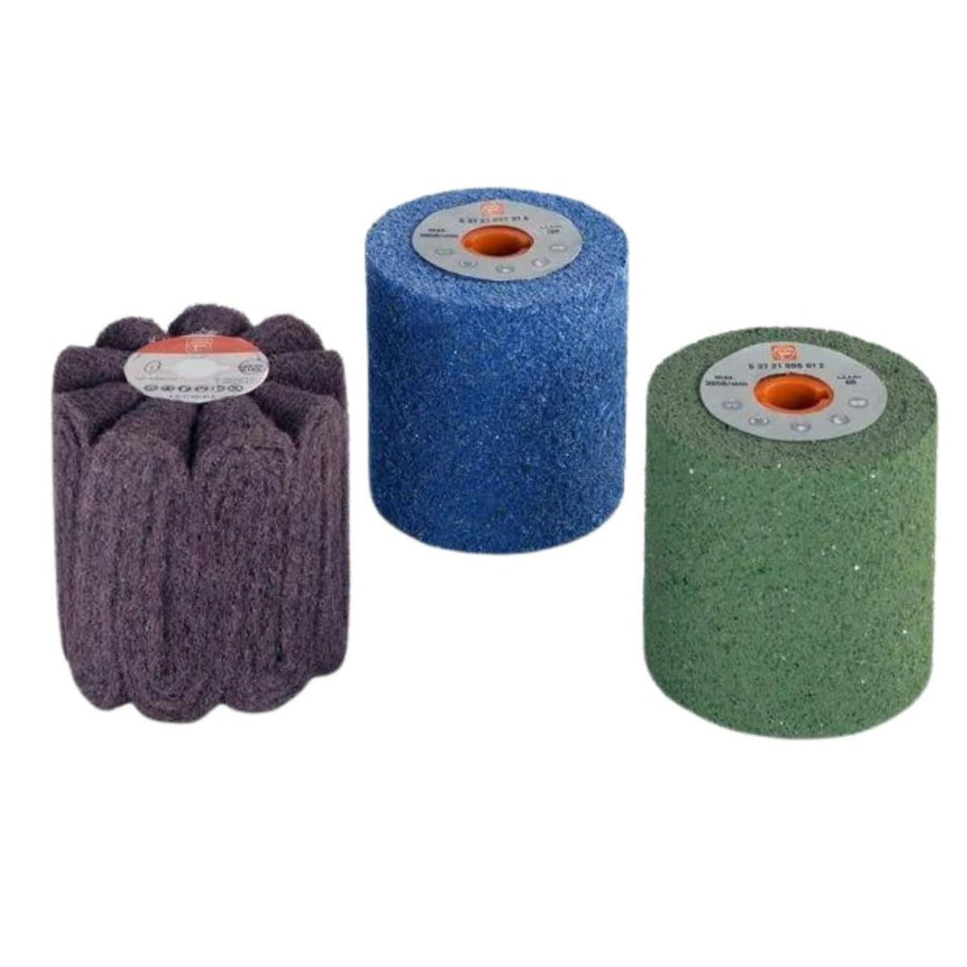 Fein Edelstahl-Set Satinieren Fläche, 63721050020