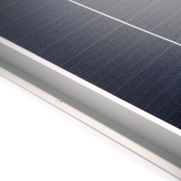 esotec monokristallines Solarmodul, 30Wp, 18V, 520x370x25mm, offene Leitungsenden, Dachschindeltechn