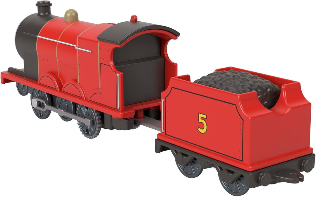 Thomas &amp; Friends, batteriebetriebene Spielzeuglok, Klassische, batteriebetriebene James-Lok und Frac