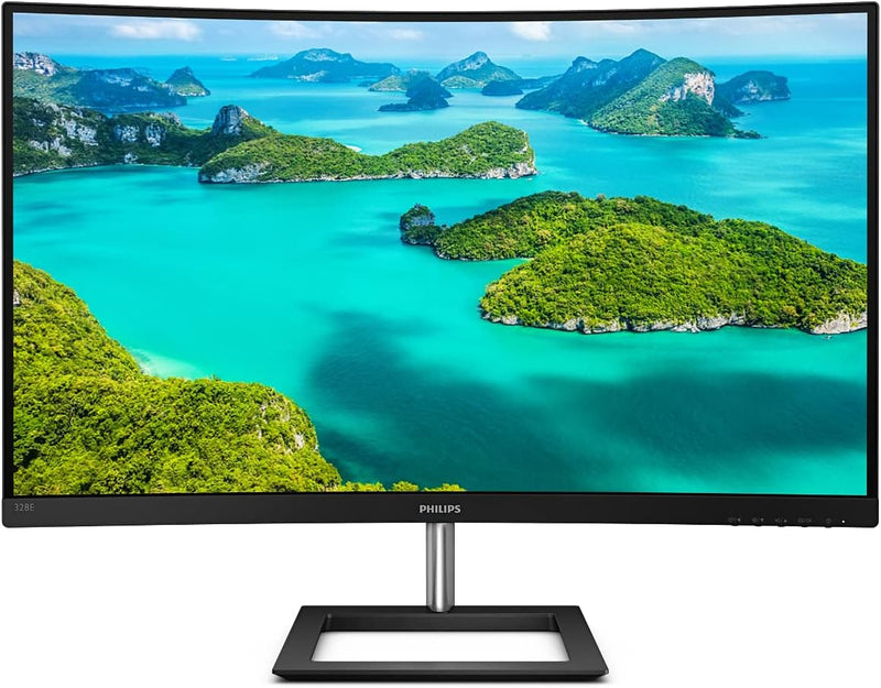 Philips 328E1CA - 32 Zoll UHD Curved Gaming Monitor, 60 Hz, 4ms, AdaptiveSync (3840x2160, HDMI 2.0,