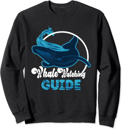 Cute whale watching Guide Sweatshirt