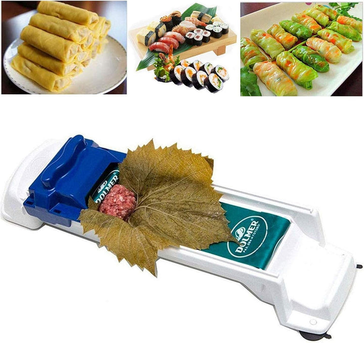QIUUE Gemüse Fleisch Roller Sushi Roller Sarma Maschine Weinblätter Roll Maschine Weinblätter Rollma