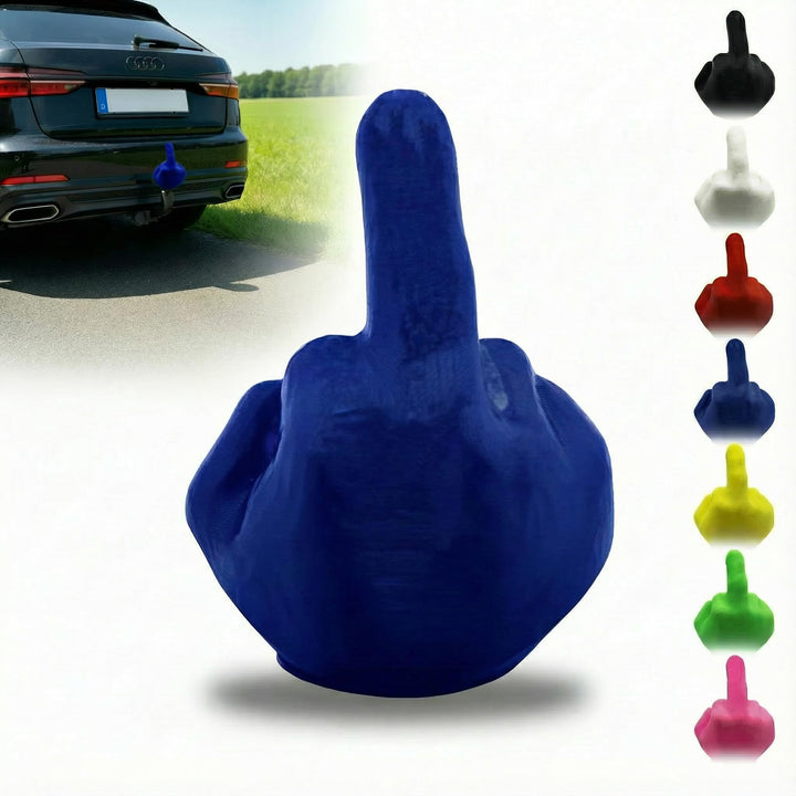R-Satz Shop Kugelschutzkappe für Anhängerkupplungen - Hand - Mittelfinger - Abdeckkappe für Kupplung