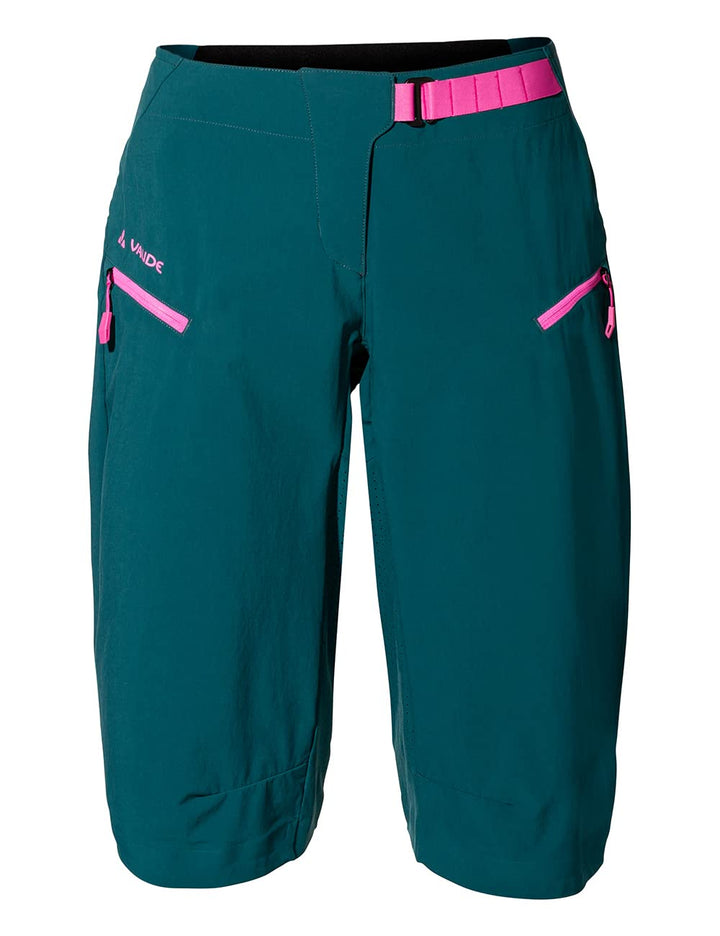 VAUDE Damen Moab Pro Radhose kurz Bike Shorts 38 Mallard Green, 38 Mallard Green