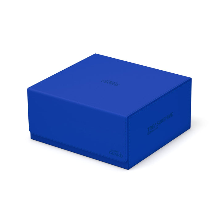 Ultimate Guard Unisex-Adult Treasurehive 90+ Xenoskin Kartenbox 252 x 252 x 125 mm Blau, 252 x 252 x