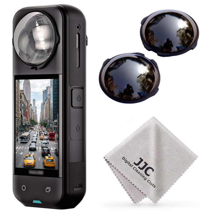 JJC ND Filter für Insta360 X5,Neutraldichtefilter ND 16 Filter für Insta 360 X5 Objektiv,ND16 Graufi