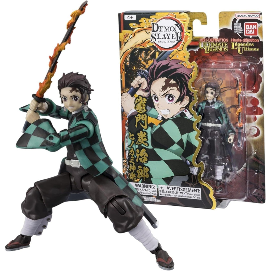 BANDAI - Ultimate Legends HD - Demon Slayer Actionfigur 12 cm - Tanjiro Hinokami Kagura - Offizielle