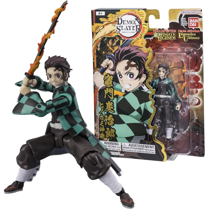BANDAI - Ultimate Legends HD - Demon Slayer Actionfigur 12 cm - Tanjiro Hinokami Kagura - Offizielle