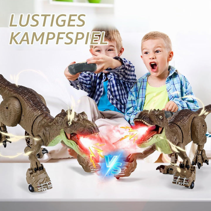 Technock Wiederaufladbares Ferngesteuertes Dinosaurier Spielzeug, Grosser T-Rex Roboter mit 2.4GHz F