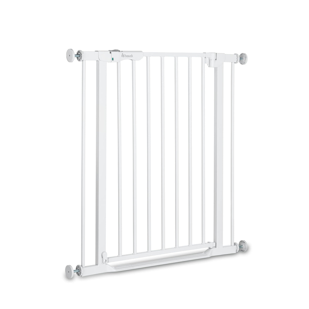 hauck Treppenschutzgitter Türschutzgitter Clear Step Autoclose 2 für Breiten 75-80 cm Ultra Flache S