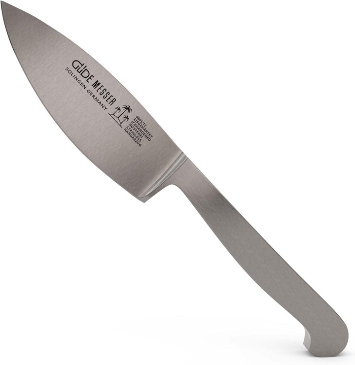 GÜDE Solingen - Hartkäsemesser Käsemesser geschmiedet, 12 cm, Ganzstahl, KAPPA, Handmade Germany