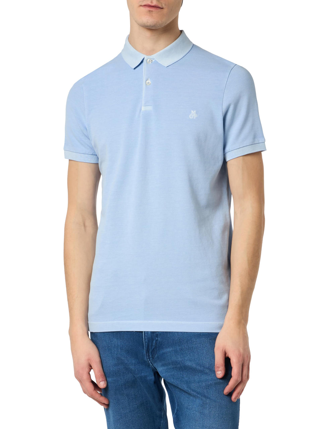 Polo, short sleeve, rib details 3XL 826, 3XL 826