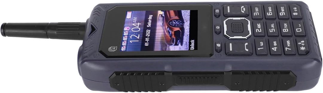 Entsperrtes Senioren-Handy 2G Retro Vier-Karten-Vier-Standby-2400-mAh-Akku Groötasten-Handy mit Ante