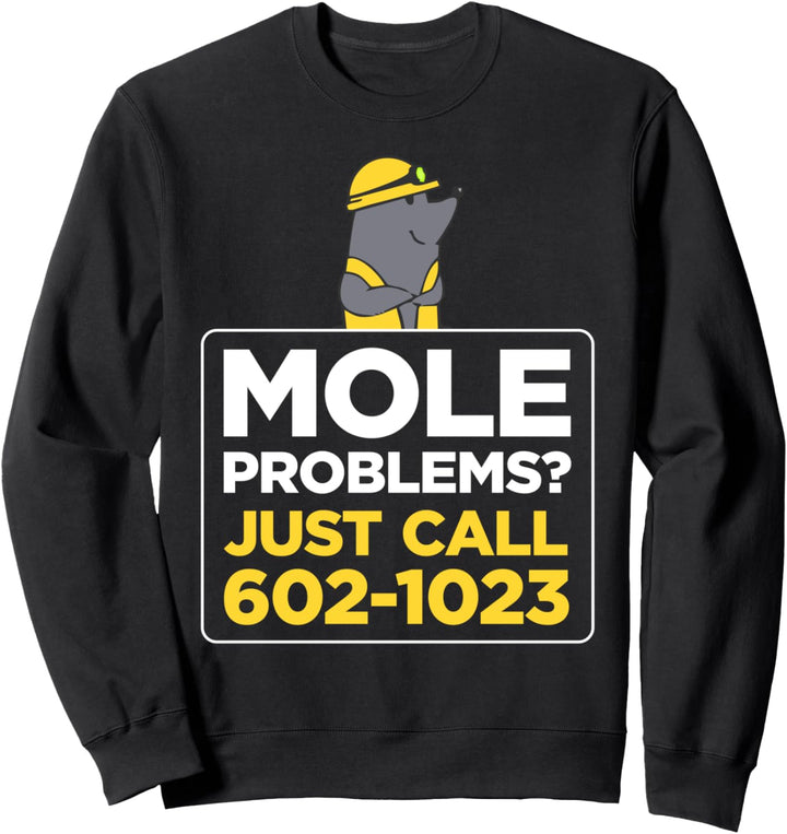 Maulwurfsprobleme? Rufen Sie einfach die Avogadro-Nummer an Sweatshirt