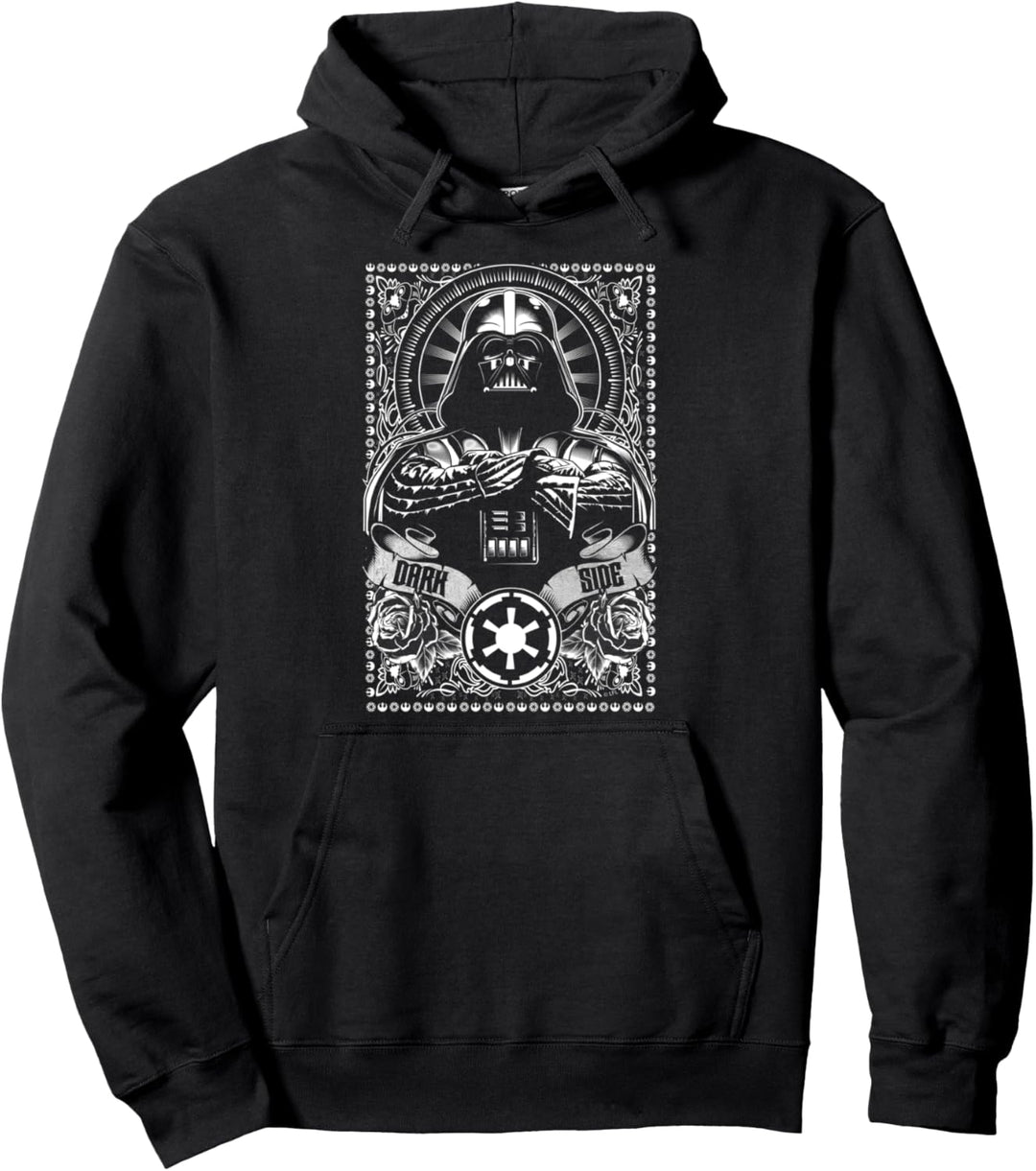 Star Wars Darth Vader Hail Dark Side White Pullover Hoodie