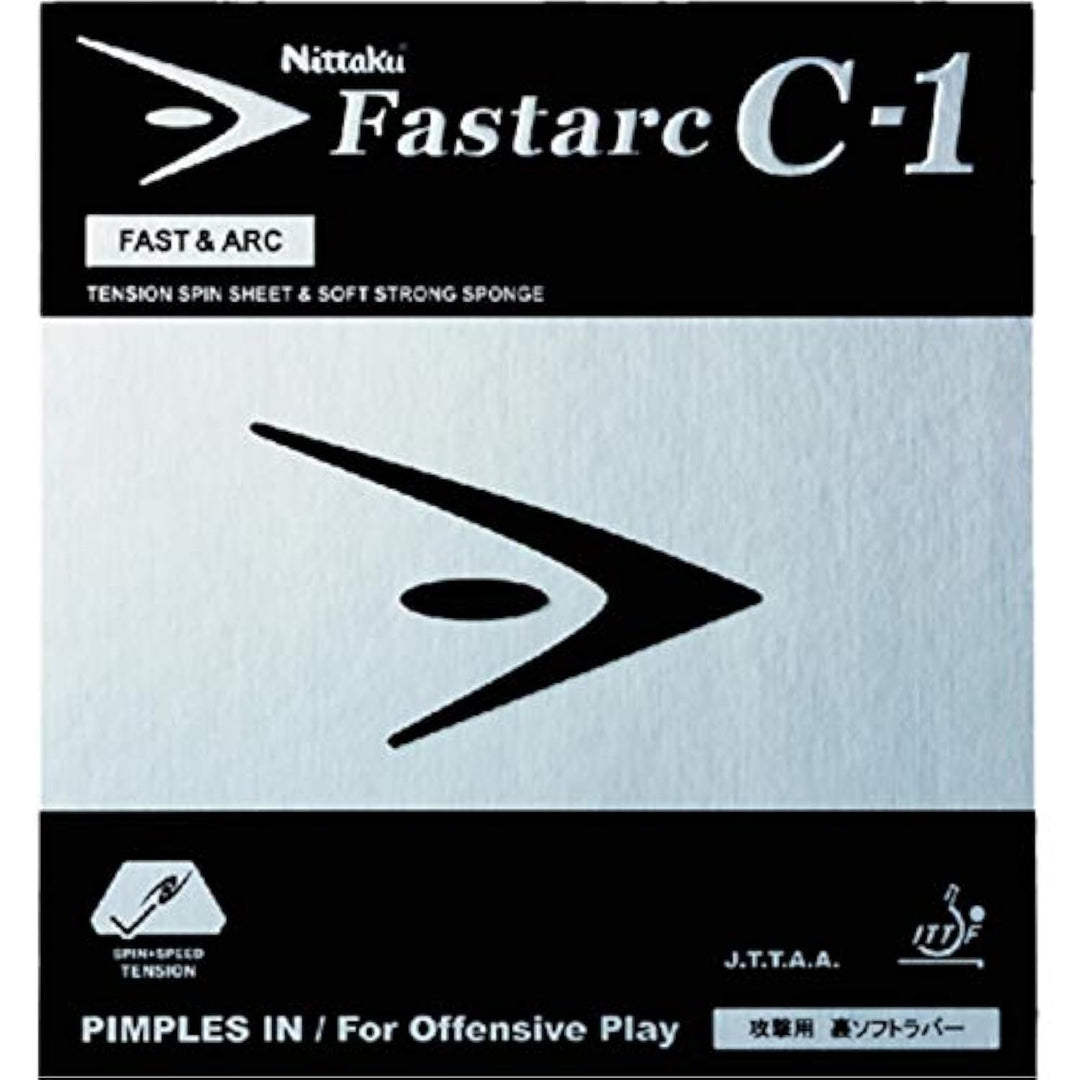 NITTAKU Belag Fastarc C-1 Farbe 2,0 mm, rot, Grösse 2,0 mm, rot