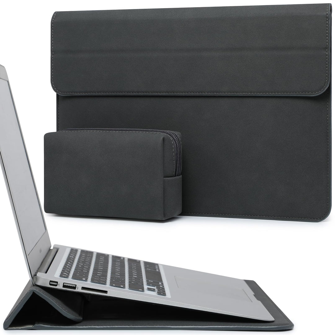 HYZUO 13,3-14 Zoll Laptop Hülle Laptophülle mit Standfunktion für MacBook Pro 14 M4/M3/M2/M1 Pro/Max