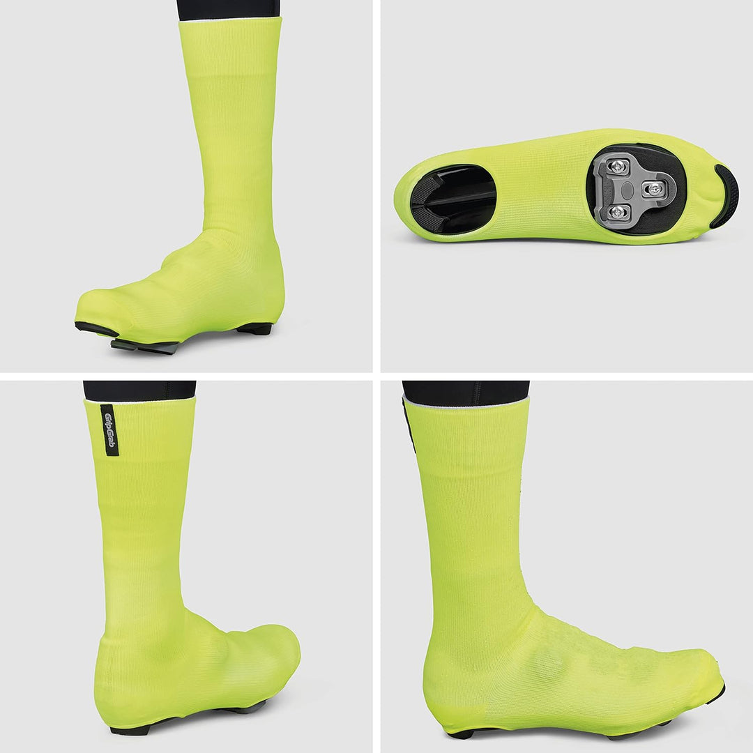 GripGrab Flandrien wasserdichte Gestrickte Rennrad Regenschutz Überschuhe Knitted Aero Radsport Über