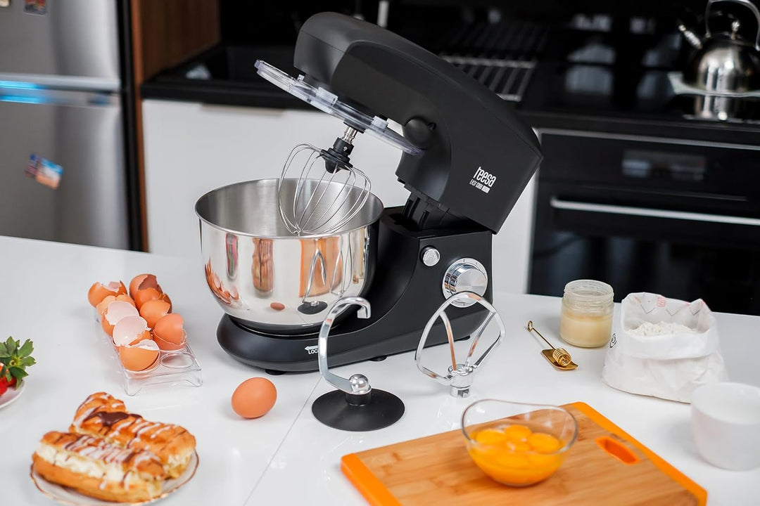Teesa TSA3545-B EASY COOK SINGLE BLACK Küchenmaschine, Rührgerät, Mixer, 1400, Aluminium, 1 Liter, s