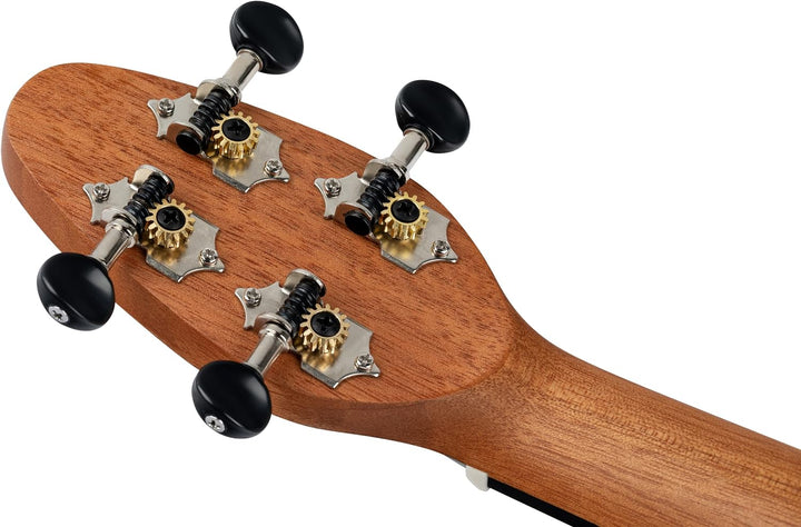 Ortega Guitars Sopran Ukulele orange - Keiki K2 - Starterkit inklusive Tuner, Gurt, 5 Medium Plektre