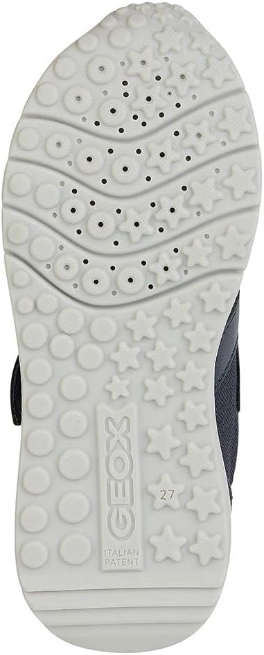 Geox Mädchen J Fastics Girl B Sneaker 35 EU Dk Navy Old Rose, 35 EU Dk Navy Old Rose