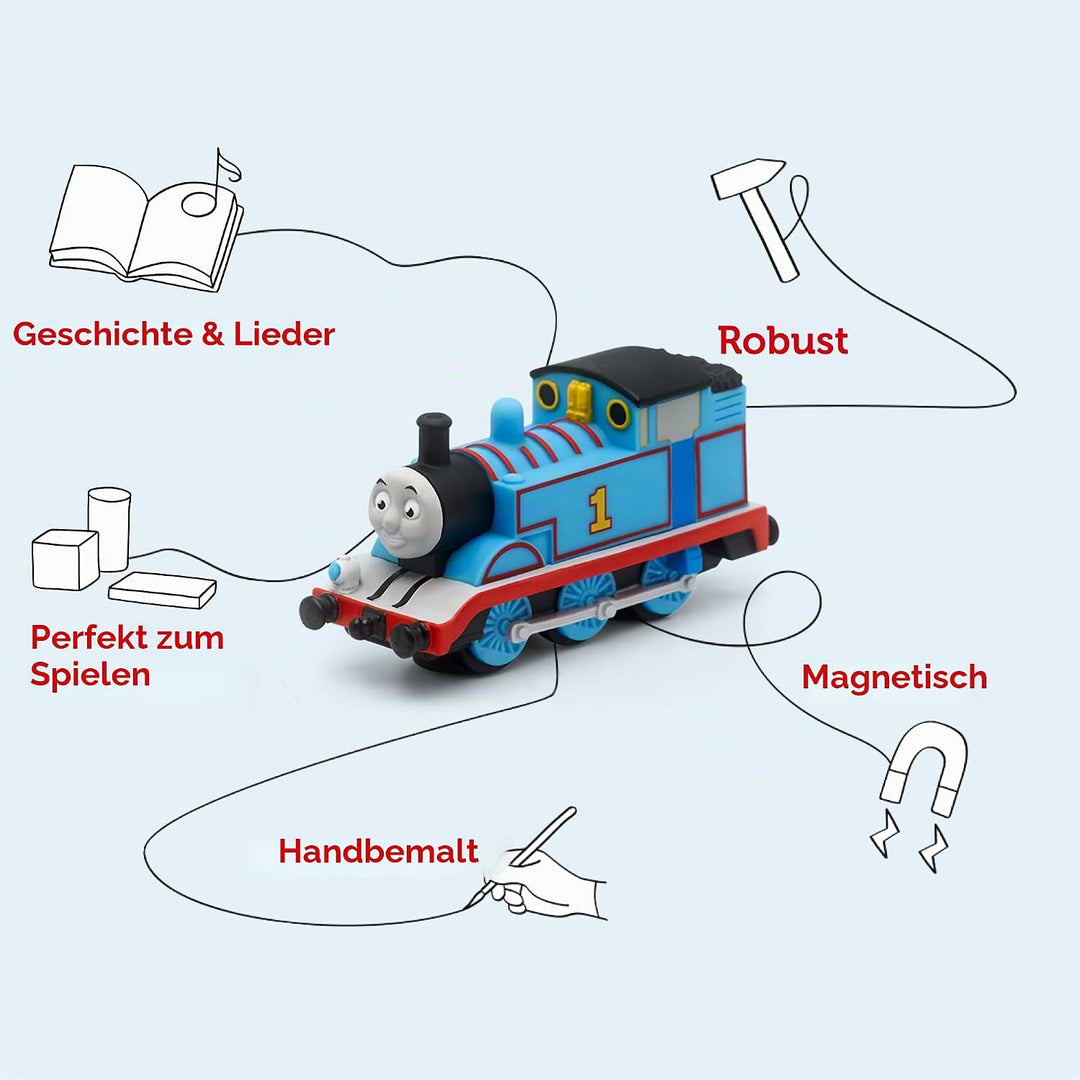 tonies Hörfigur für Toniebox, Thomas die kleine Lokomotive – Die Abenteuerwesen, angepasstes Hörbuch