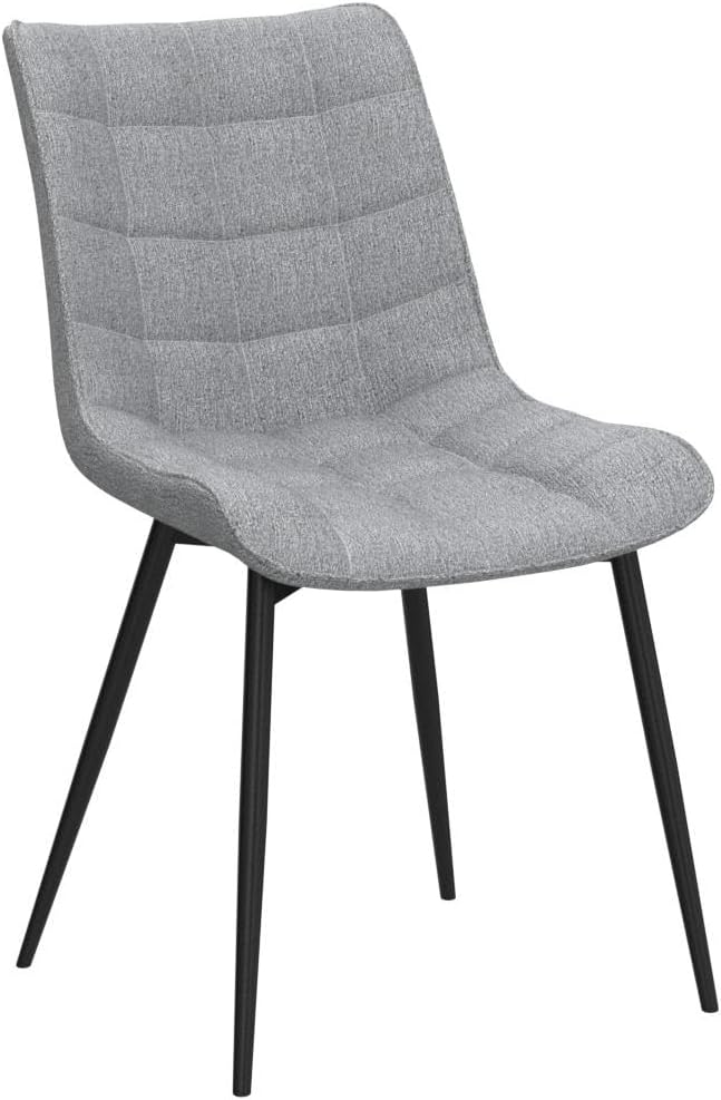 WOLTU Esszimmerstühle 2er Set, für Wohnzimmer Küche Esszimmer, Küchenstühle gepolstert mit Rückenleh