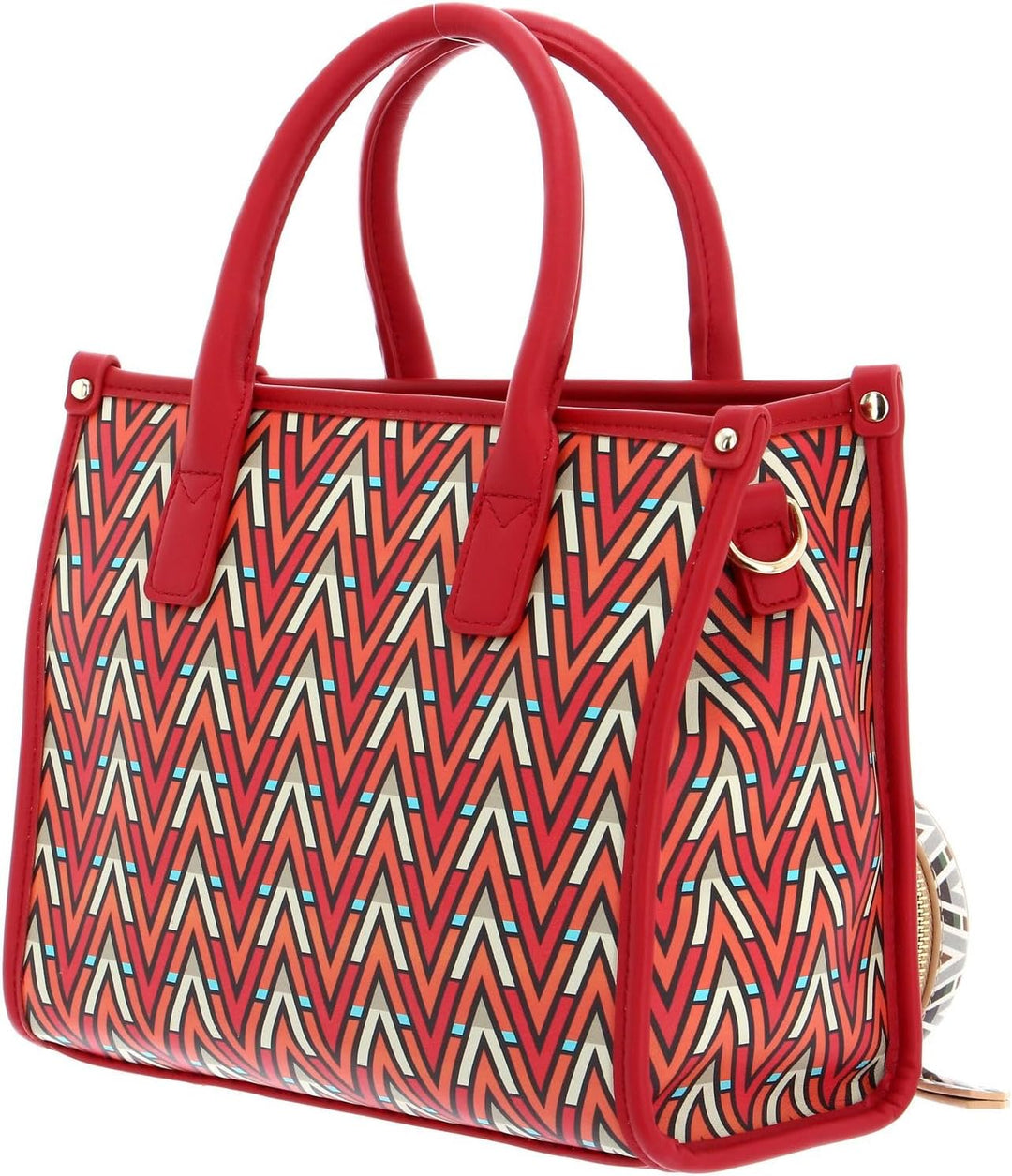VALENTINO Bags Tonic - Handtasche 26 cm Rosso / Multicolor, Rosso / Multicolor