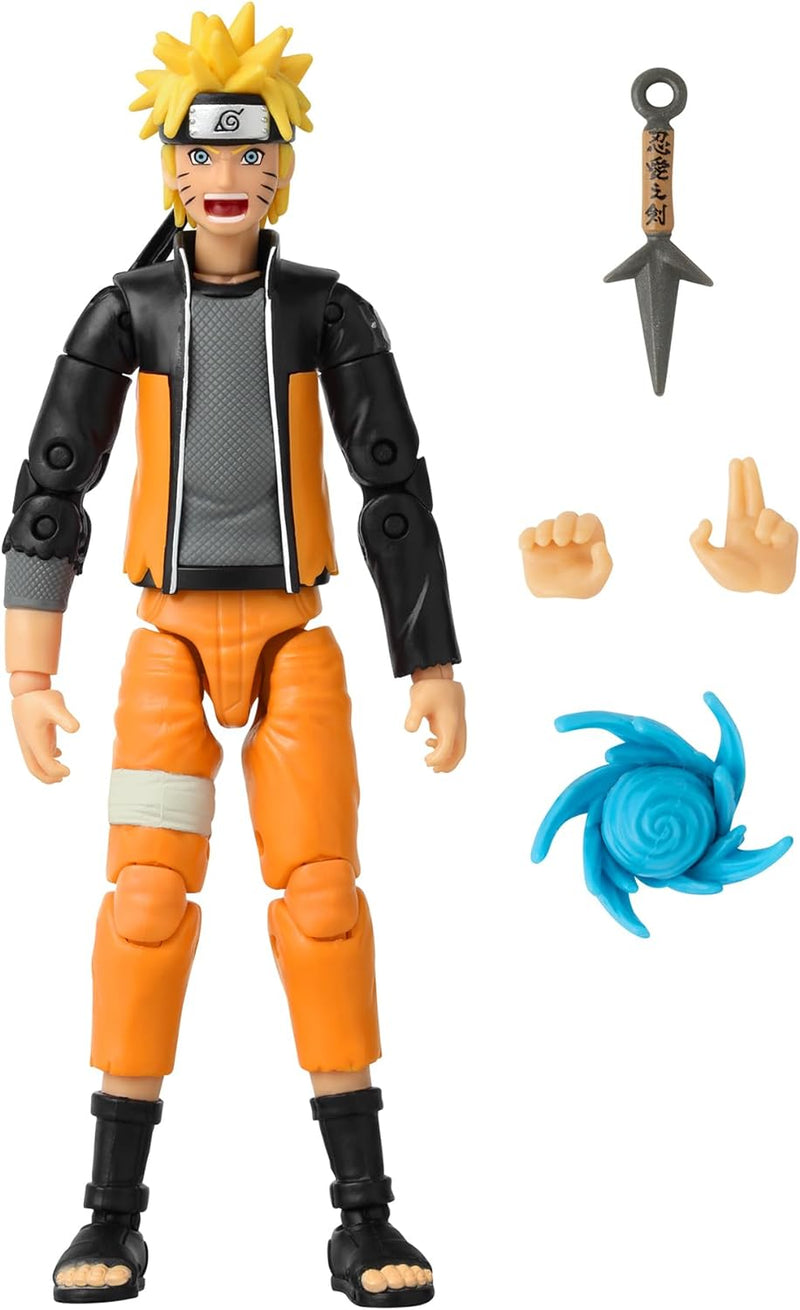 Bandai – Anime Heroes – Naruto Shippuden – Anime Heroes Figur 17 cm – Naruto Uzumaki (Final Battle)