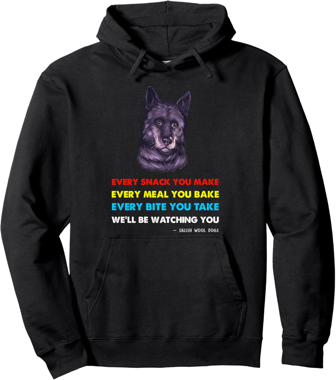 Salish Wollhund Pullover Hoodie